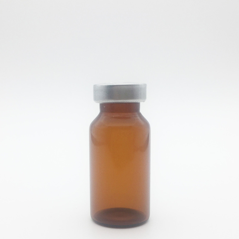 10ml Amber Sterile Evacuated Vial